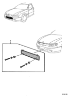 ACCESSORIES Chevrolet Lumina (RHD) INSECT SCREEN - A9D/F