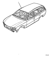 SHEET METAL Chevrolet Lumina (RHD) BODY SERVICE - WAGON