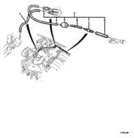 HEATING & AIR CONDITIONING Chevrolet Lumina (RHD) VACUUM HOSES & VALVE - LS1
