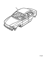 SHEET METAL Chevrolet Lumina (LHD) VY/V2 BODY SERVICE - (69) EXC (CC5)