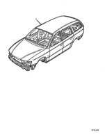SHEET METAL Chevrolet Lumina (LHD) VY/V2 BODY SERVICE - (35)