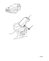 BRAKES Chevrolet Lumina (LHD) VY/V2 HYDRAULIC MODULATOR BRACKET COVER - (J65)