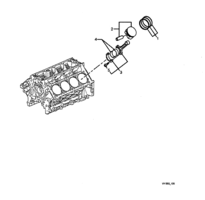 ENGINE & CLUTCH - (LS1) (V8) Chevrolet Lumina (LHD) VY/V2 PISTON & PIN, RING, BEARING - (LS1)