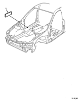 INSULATORS & GROMMET Chevrolet Lumina (RHD) PATCH - SIDE PANEL