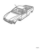 SHEET METAL Chevrolet Lumina (RHD) BODY SERVICE - (80)