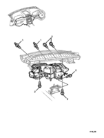 HEATING & AIR CONDITIONING Chevrolet Lumina (RHD) HEATER & EVAPORATOR ATTACHMENT - AIR CONDITIONING - (LN3, L67) (C60, C61, CJ2)