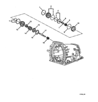 TRANSMISSION - AUTOMATIC Chevrolet Lumina (RHD) 2-4 SERVO - AUTOMATIC (M30, M32, MD6, MK2)