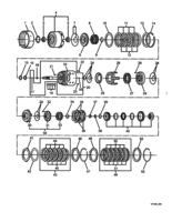 TRANSMISSION - AUTOMATIC Chevrolet Lumina (RHD) TRANSMISSION INTERNAL POWERTRAIN - AUTOMATIC (M30, M32, MD6, MK2)