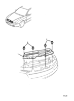 COOLING & OILING Chevrolet Lumina (RHD) RADIATOR SHROUD - (LN3, L67)
