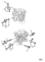 ELECTRICAL Chevrolet Lumina (LHD) VZ SENSORS - ENGINE - (LY7, LE0, LP1)