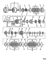 TRANSMISSION - AUTOMATIC - M30,M32,MK2,MD6 Chevrolet Lumina (LHD) VZ TRANSMISSION INTERNAL POWERTRAIN - (AUTOMATIC) (MK2, M30, M32, MD6)