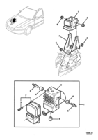 BRAKES Chevrolet Lumina (LHD) VZ HYDRAULIC MODULATOR - (LS1, L76, L98) (JL9, NW9)