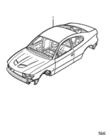 SHEET METAL Chevrolet Lumina (LHD) VZ BODY SERVICE - (37) (BSQ)