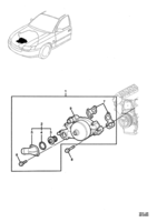 COOLING & OILING Chevrolet Lumina (LHD) VZ WATER PUMP & THERMOSTAT - (LS1, LS2, L76, L98)