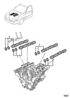 ENGINE & CLUTCH - LE0,LW2 (V6) Chevrolet Lumina (RHD) CAMSHAFT - (LE0, LW2)