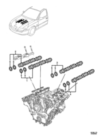 ENGINE & CLUTCH - LY7,LP1 (V6) Chevrolet Lumina (RHD) CAMSHAFT - (LY7, LP1)