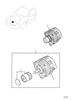 ELECTRICAL Chevrolet Lumina (RHD) GENERATOR - MITSUBISHI - (LS2, L76, L98)