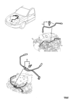 ENGINE & CLUTCH - LY7,LP1 (V6) Chevrolet Lumina (RHD) CRANKCASE VENTILATION HOSE - (LY7, LP1)