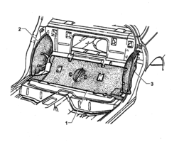 INSULATORS & GROMMET Chevrolet Caprice INSULATOR - REAR SEAT