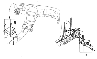 SUPPLEMENTAL RESTRAINT SYSTEM Chevrolet Caprice CONTROL MODULES (SRS)