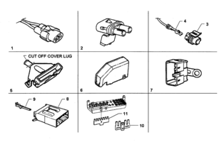 ELECTRICAL Chevrolet Caprice COVER, CONNECTOR, HOUSING & LEAD - HARNESS WIRING