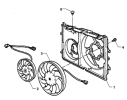 COOLING & OILING Chevrolet Caprice FAN, MOTOR & SHROUD - COOLING - LN3 - FROM 3L920580