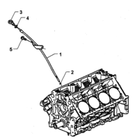 ENGINE - LS1 (V8) Chevrolet Caprice OIL LEVEL TUBE - LS1