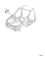 INSULATORS & GROMMET Chevrolet Caprice PATCH - PANEL SIDE