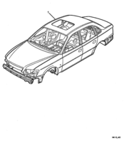 SHEET METAL Chevrolet Caprice BODY SERVICE - (CC5)