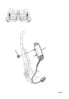 SUPPLEMENTAL RESTRAINT SYSTEM Chevrolet Caprice SIDE AIRBAG (SRS) - (AJ7)