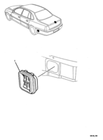 HEATING & AIR CONDITIONING Chevrolet Caprice VENTLIATION - REAR QUARTER PANEL,