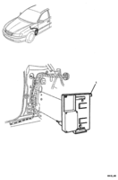ELECTRICAL Chevrolet Caprice POWERTRAIN INTERFACE MODULE - (LS1)