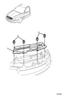 COOLING & OILING Chevrolet Caprice RADIATOR SHROUD - (LN3, L67)