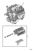 ENGINE - (LS1) (V8) Chevrolet Caprice ENGINE ASM - (LS1)