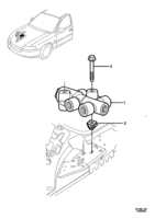 BRAKES Chevrolet Caprice (LHD) BRAKE PROPORTIONING VALVE - (J65)