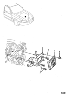 ELECTRICAL Chevrolet Caprice (LHD) ENGINE CONTROL MODULE - (LE0, LP1, LY7)
