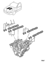 ENGINE - LE0 (V6) Chevrolet Caprice (LHD) CAMSHAFT - (LE0)