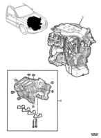 ENGINE - LE0 (V6) Chevrolet Caprice (LHD) ENGINE ASM - (LE0)