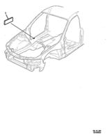 INSULATORS & GROMMET Chevrolet Caprice (LHD) PATCH - SIDE PANEL