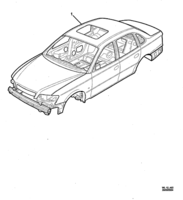 SHEET METAL Chevrolet Caprice (LHD) BODY SERVICE - (CC5)