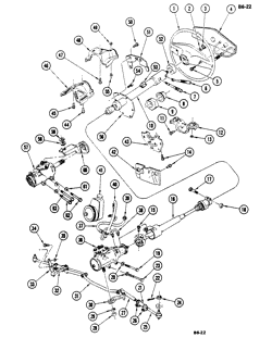 ПЕРЕДН. ПОДВЕКА, УПРАВЛ. Buick Century 1977-1981 A,B,C,E,H STEERING SYSTEM & RELATED PARTS