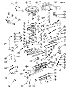 4 CYLINDER ENGINE Buick Lesabre 1977-1981 301 V8 ENGINE - PART II