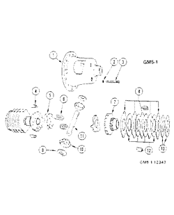 BRAKES-REAR AXLE-PROP. SHAFT-WHEELS Buick Electra 1976-1981 B,C,E DIFFERENTIAL/LOCKING (EATON)