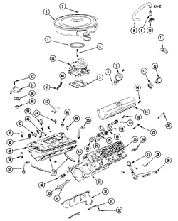 6-CYLINDER ENGINE Cadillac Commercial Chassis 1976-1980 350B V8 ENGINE (E.F.I.) - PART II