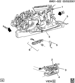 LUBRIFICAÇÃO - ARREFECIMENTO - GRADE DO RADIADOR Cadillac Deville 1994-1994 K ENGINE BLOCK HEATER (L26/4.9B)