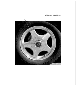 ACCESSORIES Chevrolet Monte Carlo 2002-2004 W19-27 WHEEL PKG (PY0)