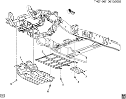ESTRUTURAS-MOLAS-PARA-CHOQUES-AMORTECEDORES Hummer H2 SUT - 36 Bodystyle 2003-2009 N2 SKID PLATES