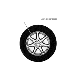 ACCESSORIOS Cadillac Hearse/Limousine 2002-2004 KY PAQ RUEDAS (EL MISMO QUE P05)
