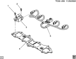 LÂMPADAS-ELÉTRICAS-IGNIÇÃO-GERADOR-MOTOR DE ARRANQUE Hummer H2 SUV - 06 Bodystyle 2003-2007 N2 COIL ASM/IGNITION (LQ4/6.0U)(MITSUBISHI)