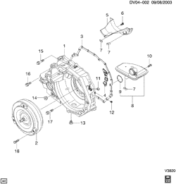 AUTOMATIC TRANSMISSION Chevrolet Epica 2004-2006 V AUTOMATIC TRANSMISSION PART 1 (MFA) (ZF 4HP 16) TORQUE CONVERTER